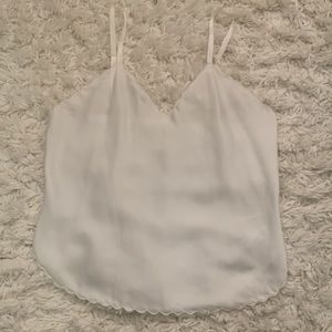 Vintage White Camisole with Elegant Straps